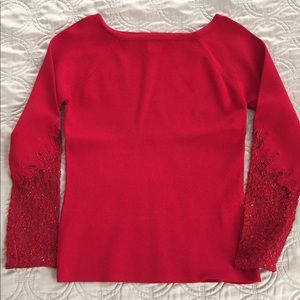 Michelle Nicole Red Sweater